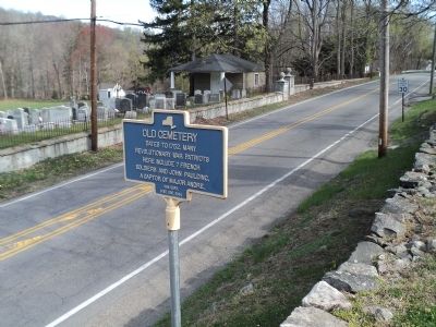 Old Cemetery Marker. Click for full size. Old Cemetery Marker image. Click for full size.