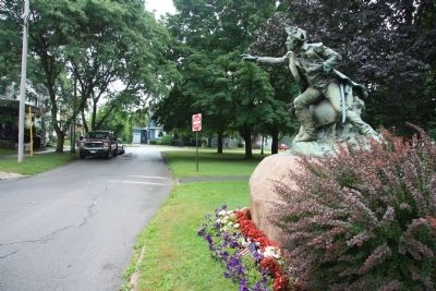 Statue of General Nicolas Herrhheimer Marker image. Click for full size.