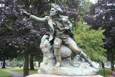 Statue of General Nicolas Herrhheimer image. Click for full size.