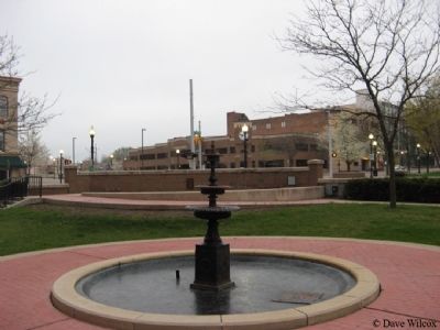 Jacksonburg Public Square and Bucky Harris Park image. Click for full size.