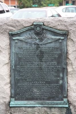 The Thirty-Fourth Regiment Marker image. Click for full size.
