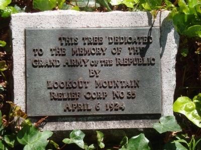 Berkeley Veterans Memorial Grove Marker #2 G.A.R. image. Click for full size.