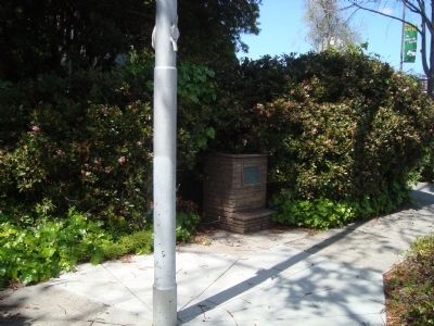 Berkeley Veterans Memorial Grove Marker #3 image. Click for full size.