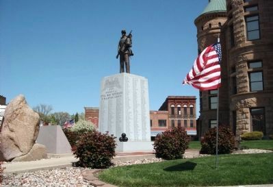 Blackford County Civil War Honor Roll Marker image. Click for full size.