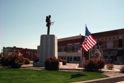 Other View - Blackford County Civil War Honor Roll Marker image. Click for full size.