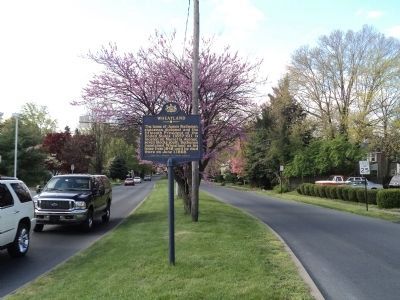 Wheatland Marker. Click for full size. Wheatland Marker image. Click for full size.