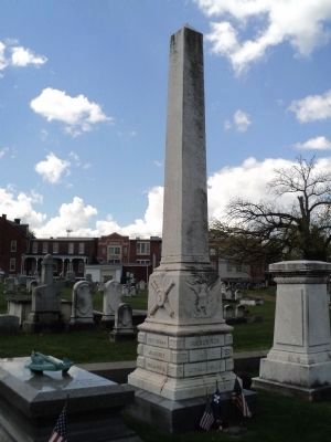 Reynolds' Grave in Lancaster Cemetery image. Click for full size.