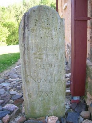 Wachovia Settlement Marker. Click for full size. Wachovia Settlement Marker image. Click for full size.