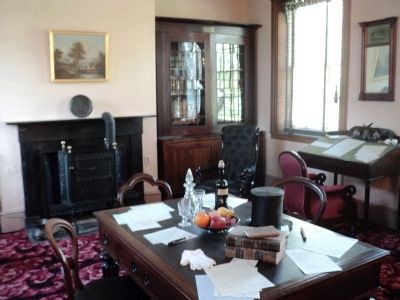 James Buchanan's Study. Click for full size. James Buchanan's Study image. Click for full size.