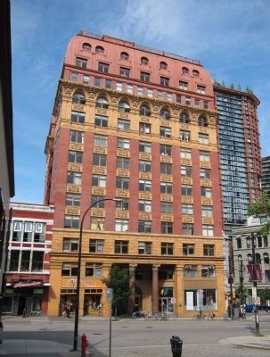 Dominion Building, looking northeast up Hamilton Street. Click for full size. Dominion Building, looking northeast up Hamilton Street image. Click for full size.