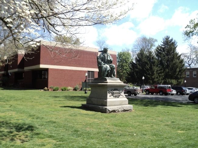 Monument in Buchanan Park. Click for full size. Monument in Buchanan Park image. Click for full size.