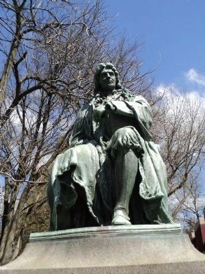 Closeup of Abraham de Peyster. Click for full size. Closeup of Abraham de Peyster image. Click for full size.