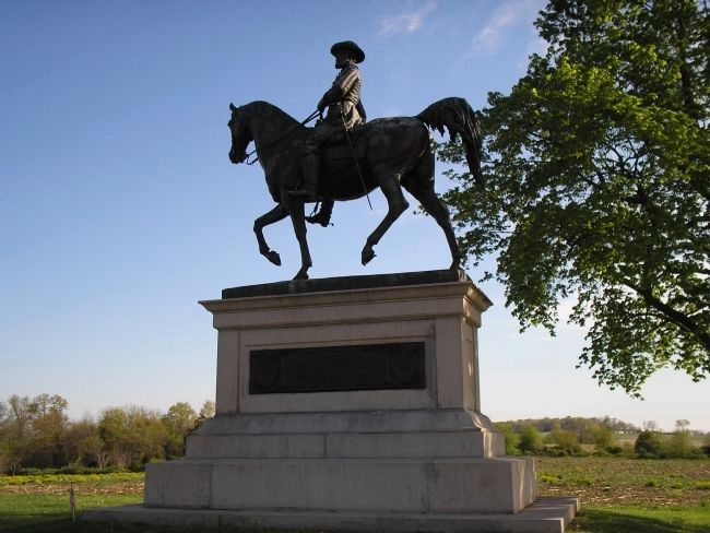 John Reynolds Equestrian Statue image. Click for full size.