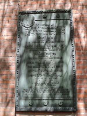 Patriots of St. James Church Marker. Click for full size. Patriots of St. James Church Marker image. Click for full size.