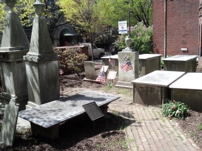 Patriot Graves in St. James Churchyard. Click for full size. Patriot Graves in St. James Churchyard image. Click for full size.