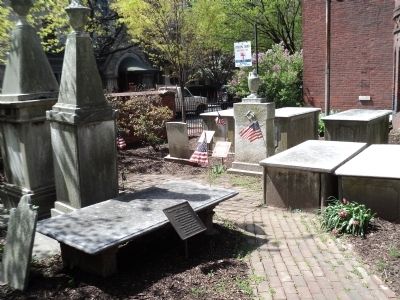 Patriot Graves in St. James Churchyard image. Click for full size.