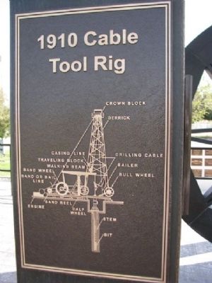 1910 Cable Tool Rig Marker image. Click for full size.