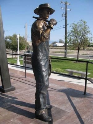 Oilworker Memorial image. Click for full size.
