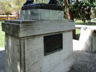 U.S.S. Maine Memorial Rear Marker image. Click for full size.