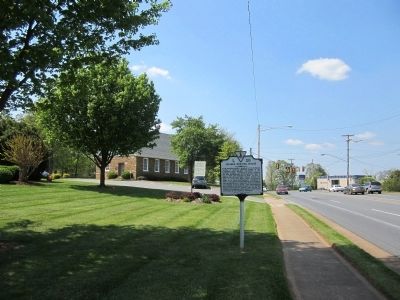 Quaker Meeting House Marker. Click for full size. Quaker Meeting House Marker image. Click for full size.
