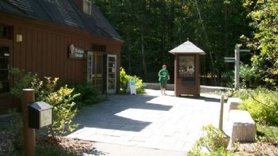 Sieur de Monts Spring: The Heart of Acadia National Park Marker. Click for full size. Sieur de Monts Spring: The Heart of Acadia National Park Marker image. Click for full size.