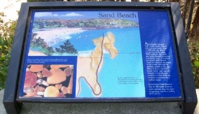 Sand Beach Marker image. Click for full size.