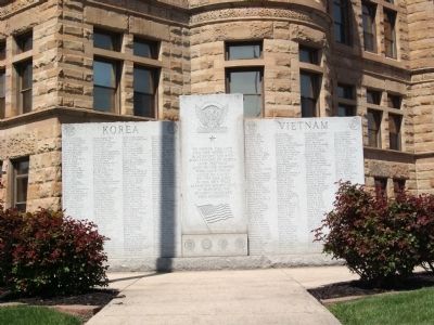 Full View - - Blackford County Korea & Vietnam Honor Rolls Marker. Click for full size. Full View - - Blackford County Korea & Vietnam Honor Rolls Marker image. Click for full size.