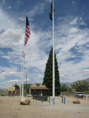 Big Pine Veterans Memorial image. Click for full size.