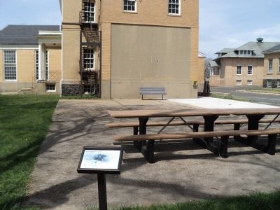 Marker in Fort Hancock. Click for full size. Marker in Fort Hancock image. Click for full size.