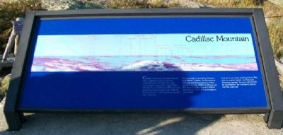 Cadillac Mountain Marker image. Click for full size.