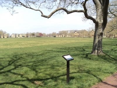 Marker at the Parade Grounds image. Click for full size.