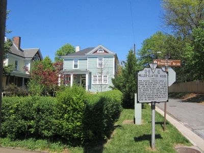 Miller-Claytor House Marker image. Click for full size.