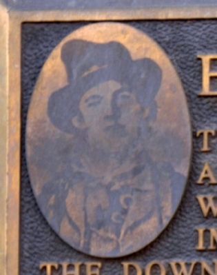 Image of Billy The Kid on the Marker image. Click for full size.