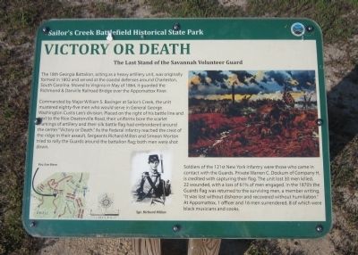 Victory or Death Marker image. Click for full size.