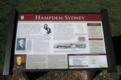 Hampden-Sydney Marker image. Click for full size.