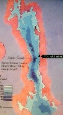 Somes Sound Detail on Marker image. Click for full size.