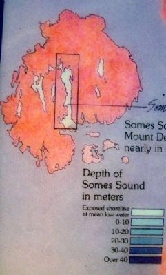 Somes Sound Location Detail on Marker image. Click for full size.