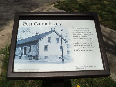 Post Commissary Marker. Click for full size. Post Commissary Marker image. Click for full size.