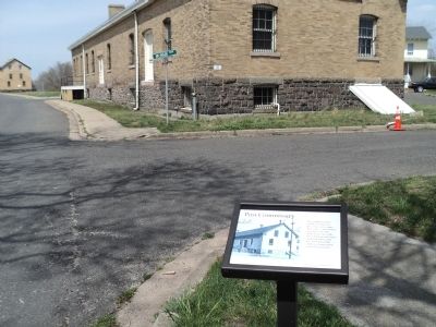 Marker in Fort Hancock. Click for full size. Marker in Fort Hancock image. Click for full size.