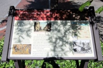 Lynchburg History Marker. Click for full size. Lynchburg History Marker image. Click for full size.
