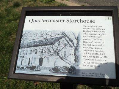 Quartermaster Storehouse Marker image. Click for full size.