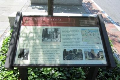 Lynchburg History Marker. Click for full size. Lynchburg History Marker image. Click for full size.