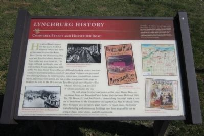 Lynchburg History Marker. Click for full size. Lynchburg History Marker image. Click for full size.