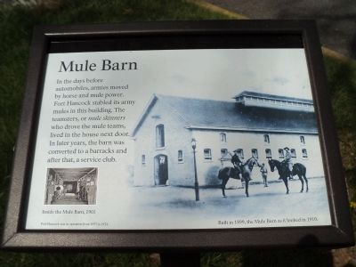 Mule Barn Marker image. Click for full size.