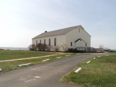 Fort Hancock Post Chapel. Click for full size. Fort Hancock Post Chapel image. Click for full size.