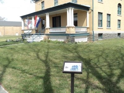 Marker at Fort Hancock. Click for full size. Marker at Fort Hancock image. Click for full size.