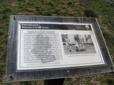 World War II Victory Garden Marker image. Click for full size.