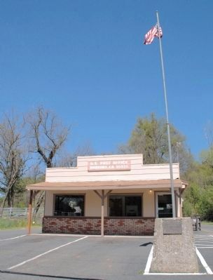 Dobbins Post Office and Marker image. Click for full size.