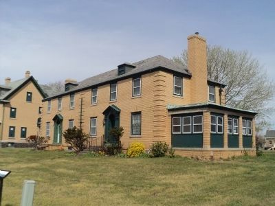 Duplex House on Officers Row. Click for full size. Duplex House on Officers Row image. Click for full size.