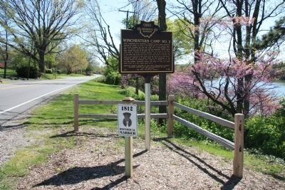 Winchester's Camp No. 2 / Preston Island Marker. Click for full size. Winchester's Camp No. 2 / Preston Island Marker image. Click for full size.